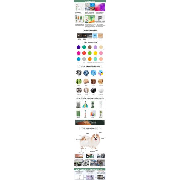 100% Compostable Cornstarchbags, Biodegradable Dog Poop Bags, Gloves Eco Friendly Pet Waste Bag, Doggie Poo, Extra