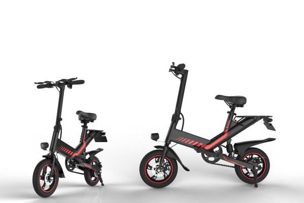 Portable Magic Weapon Fold Up Electric Bike 14'' Aluminum Alloy 40KM Pure Mileage
