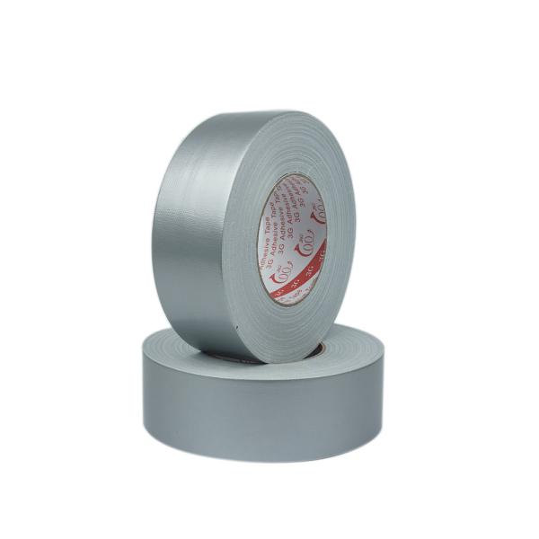 Silver Cloth Duct Tape Waterproof For Cargo Shipping Packing Environmental Protection