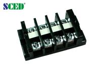 Conector terminal atual alto da montagem do parafuso do PC do preto 600V do bloco de conector 18.0mm
