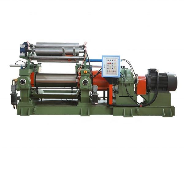accuracy Rubber Mixing Mill Mixer with 11400 KG Weight and High Precision Mixing