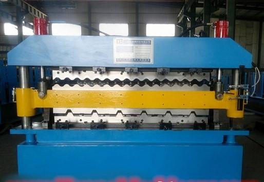double roll forming roofing machine