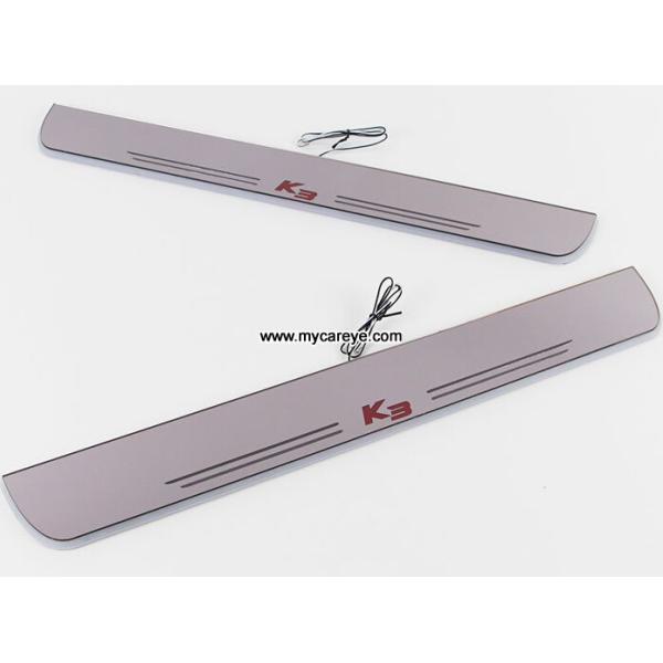 Kia K3 car led door courtesy logo lights auto Welcome Pedal for sale