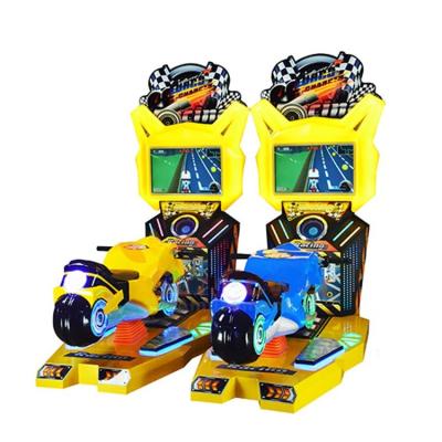 A eletrônica Game Center caçoa a máquina de moeda, velomotor super que compete máquinas do parque de diversões