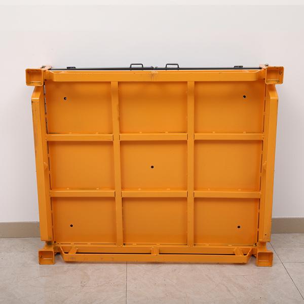 Foldable 2T Electro Zinc Plated Collapsible Metal Cage