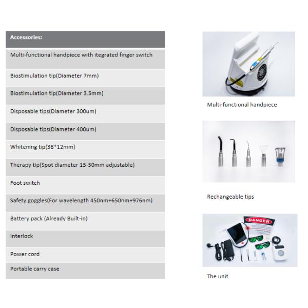 450nm Wavelength Dental Diode Lasers Equipment Soft Tissue Surgery