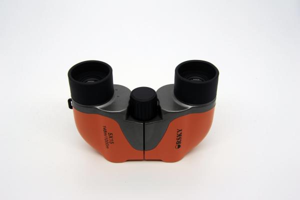 Orange / Green Small Lightweight Powerful Binoculars For Educational Learning