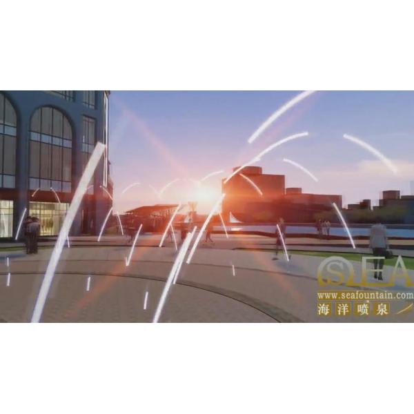 Взаимодействие прыгающий реактивный фонтан из нержавеющей стали 220V 380V