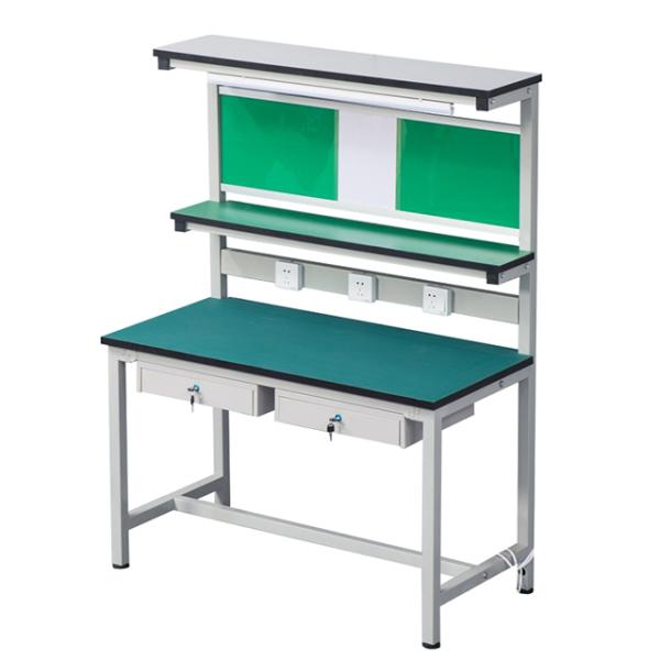 Anti-Static Workbench 120x60x160cm Green ESD Work Table
