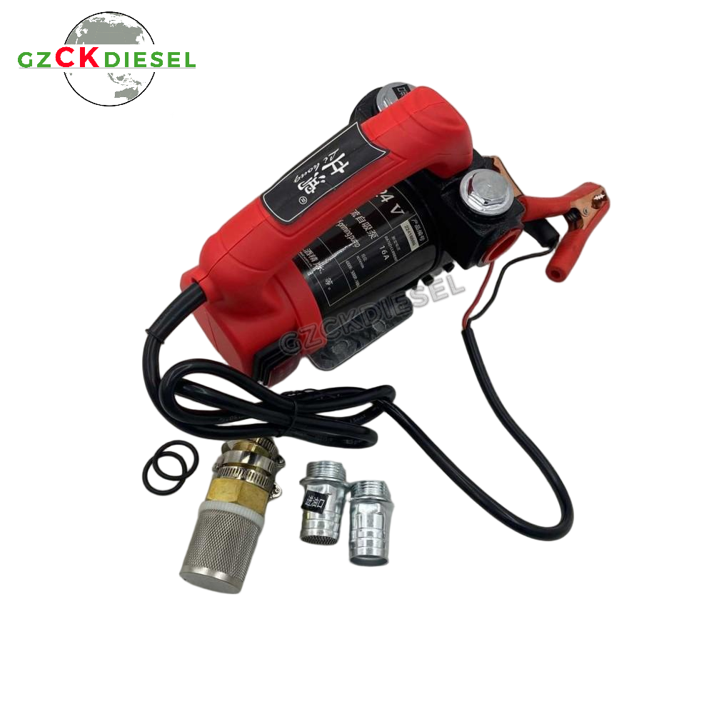 Electric Oil Pump Suit 24v Steel Wire Pipe diesel Pump DC Fuel Transfer Pump
