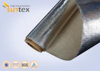 Couverture réfléchie enduite d'isolation de fibre de verre de tissu de la chaleur de papier d'aluminium de 18 microns
