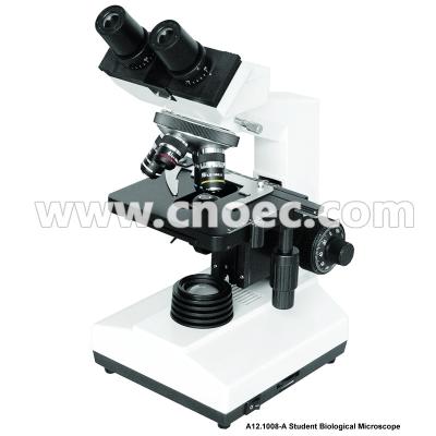 Microscópio grosseiro Trinocular do ajuste fino para o estudante A11.1008