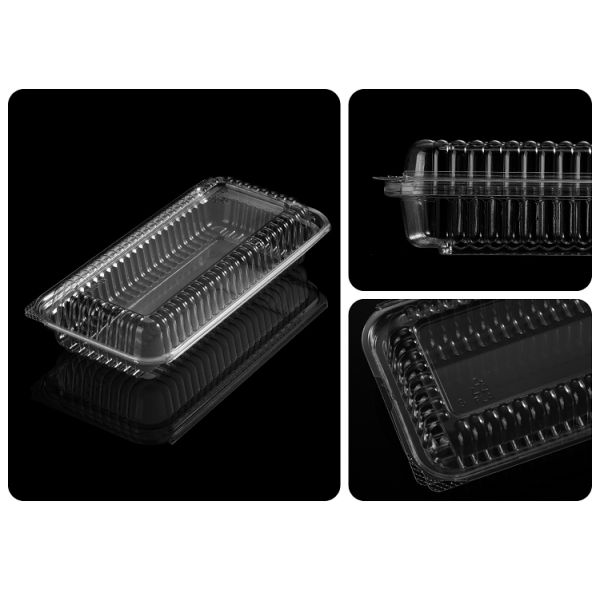 Factory Custom Eco Takeaway Food Packaging Plastic Box
