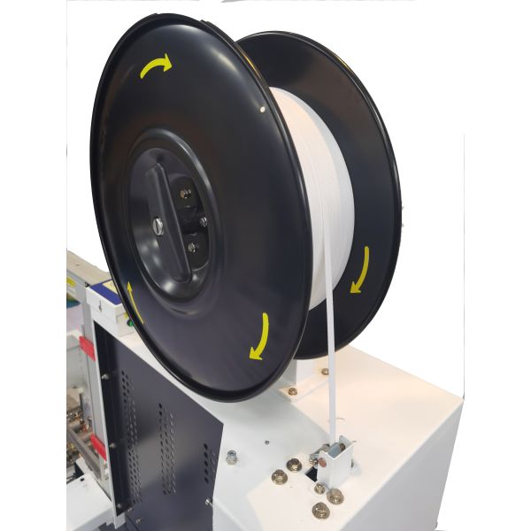 High Quality New Design  Auto Strapping Low Table pp Belt Strapping Machine for Packaging Machinery