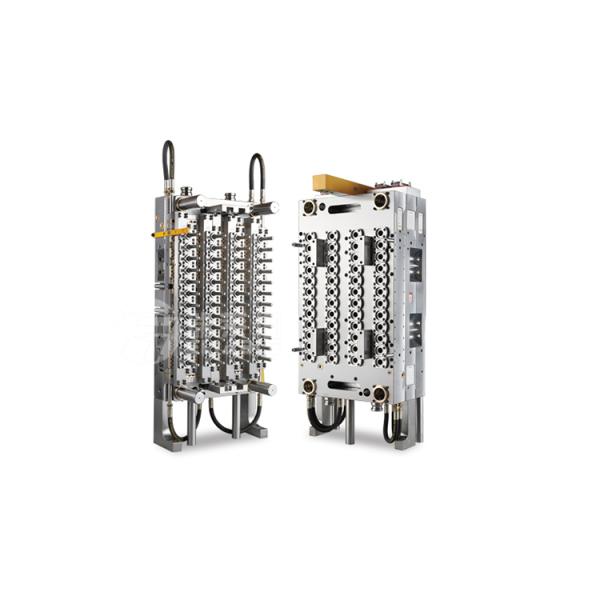 Double Proportional Plastic Bottle Cap Molding Machine Auto Sprue Break