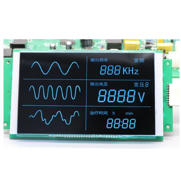 Настройка TN LCD панель, LCD счетчика с напряжением, током, температурой, характеристиками мощности/сегментами