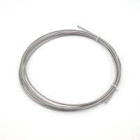 Clear Nylon Coated 1x7 Stainless Steel Wire Rope 0.2mm 0.25mm For Fishing