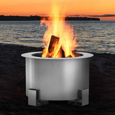 Outdoor Heating Wood Burning Portable Smokeless Fire Pit Outdoor Backyard Garden