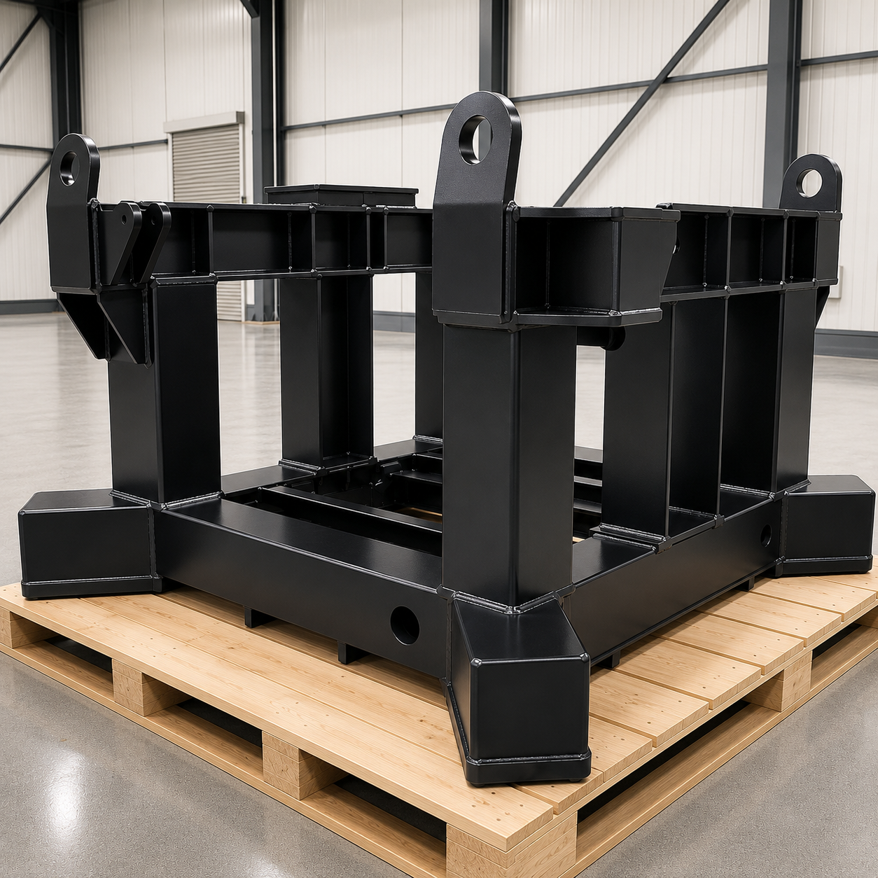 Structural Construction Equipment Parts Custom Heavy Machinery Parts For Construction And Mining Machinery