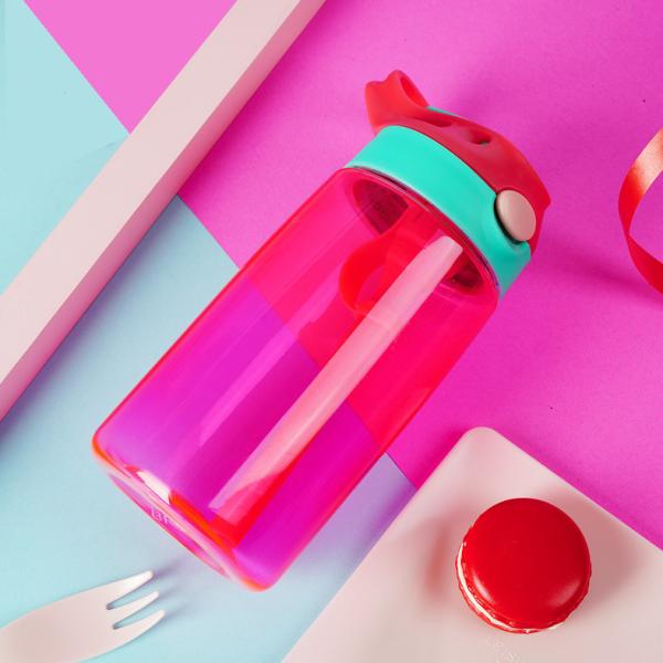 Stocked 500ml Customized Kids Drinking Bottle Water BPA Free Plastic Drink Bottle