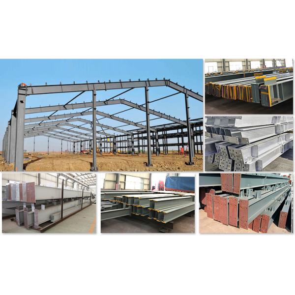 Конструкция современной Prefab рамки света Q235 Q345 стальная