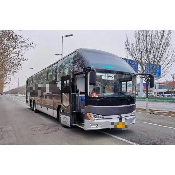 56 Seaters Luxury Coach King Long YU TONG 6148 Diesel Power Low Floor City Bus with Record