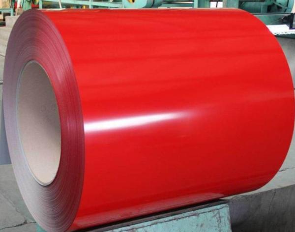 610mm 55% Aluminum 45% Zinc Coated Prepainted Steel For Cladding