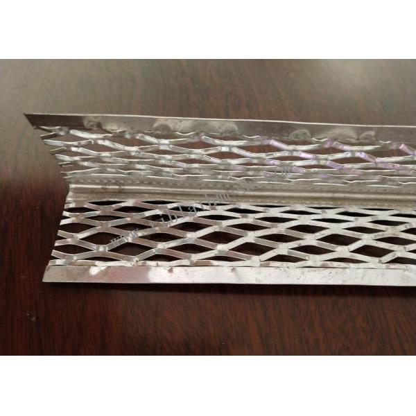 4mm Reinforced Flanged Aluminium Angle Bead 32mm Wing 3*10mm Hole