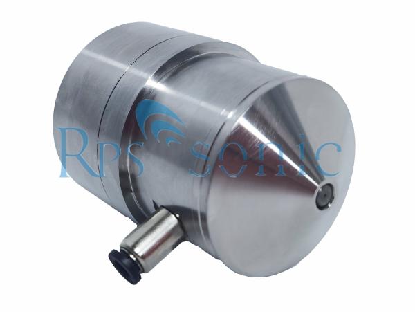 Titanium Cone Mist 50Khz Ultrasonic Atomizing Spray Nozzle Anti Reflective