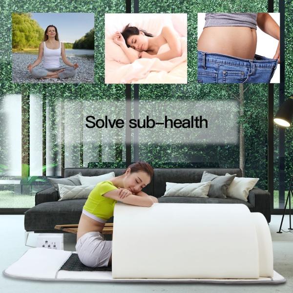 Beauty Salon Aurora Dome Sauna Tourmaline Germanium Infrared Capsule Sweating Detox