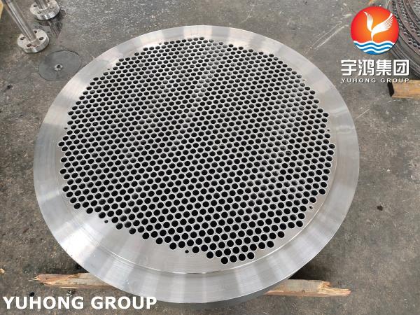 ASME SA266 Gr.2N Heat Exchanger Tubesheet | ASME Sec VIII Compliant