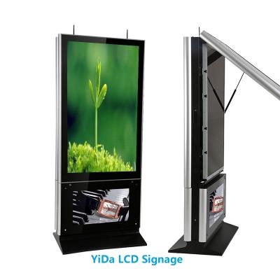 Double Sided 400cd/m2 1920x1080 55 LCD Advertising Players