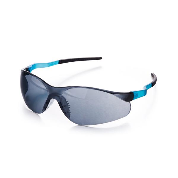 Carton size 50X33X27cm G052 Fashion Model Safety Glasses Soft Rubber on Legs in Clear