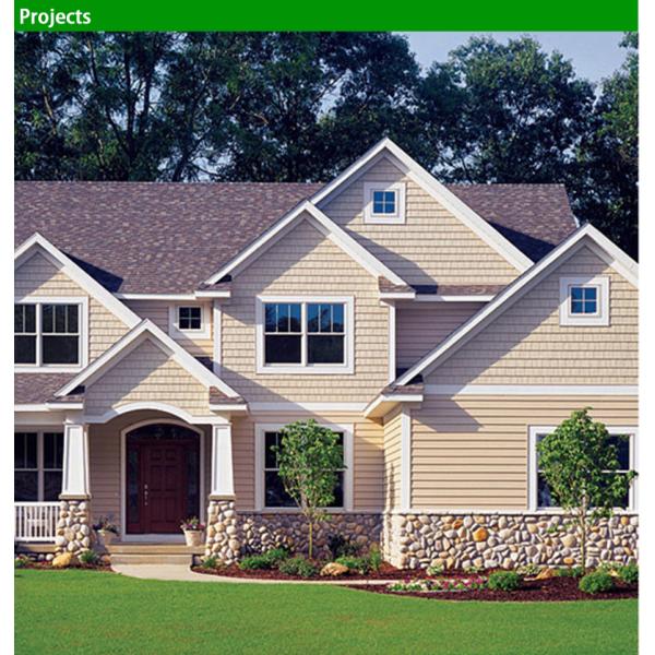 Покрытие ламинирующее панель облицовки WPC Weatherboard для сборной фасады наружной стены