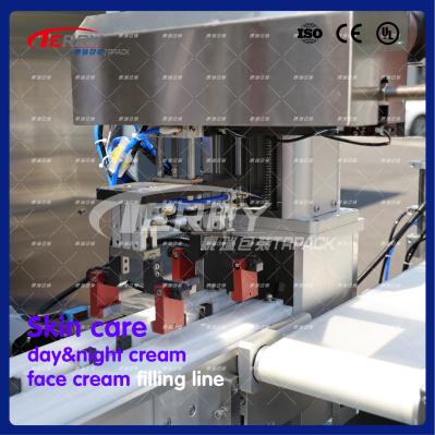 50BPM Fully Automated plastic jar Filling And Sealing Machine 15-200mL
