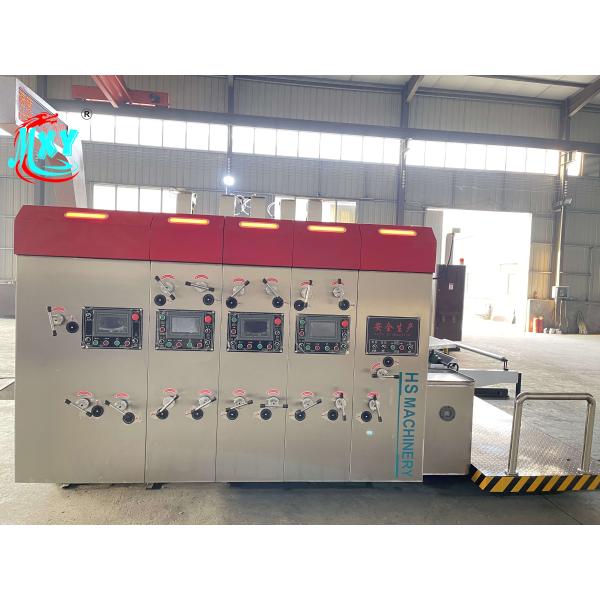 2 couleurs Grandes tailles Flexo Impression à fente rotative à découpe