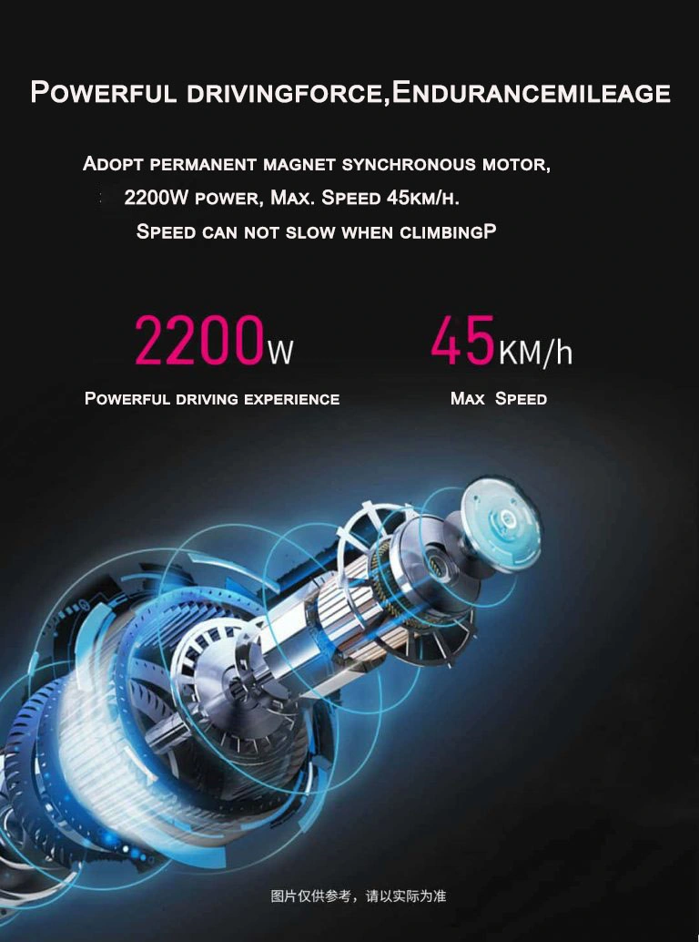 Raysince latest model electric mini car EEC certificated 60V 3 wheel electric bicycle for hot sale