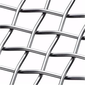 304 316 Stainless Steel Anti-cutting Crimped Wire Mesh for Concrete Reinforcement and Security Woven Metal Netting