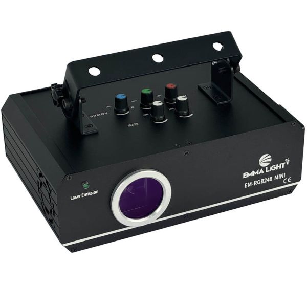 Stage Lighting 4W RGB Laser Light Projector With 30KPSS High Speed Scanning