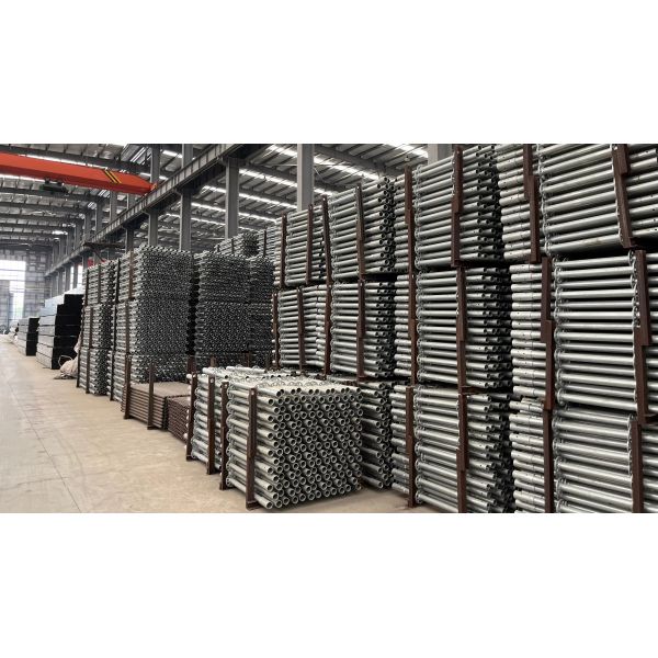 Heavy Duty Powder Coated Movable Scaffolding with Caster Wheels for Construction