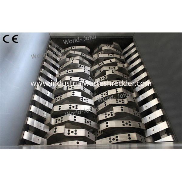 Шредер металла двойного вала промышленный, шредер обломока металла баллона
