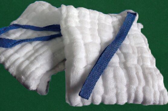 Disposable  non-woven PP SMS hospital clothing,sterile patient gown