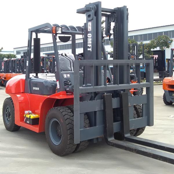 4.5m Lifting Height 7 Ton Diesel Forklift CPCD70 Forklift Truck Pneumatic or Solid Tyre