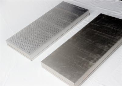 1.5mm durável 600x400x20mm aluminizou Bakeware de aço