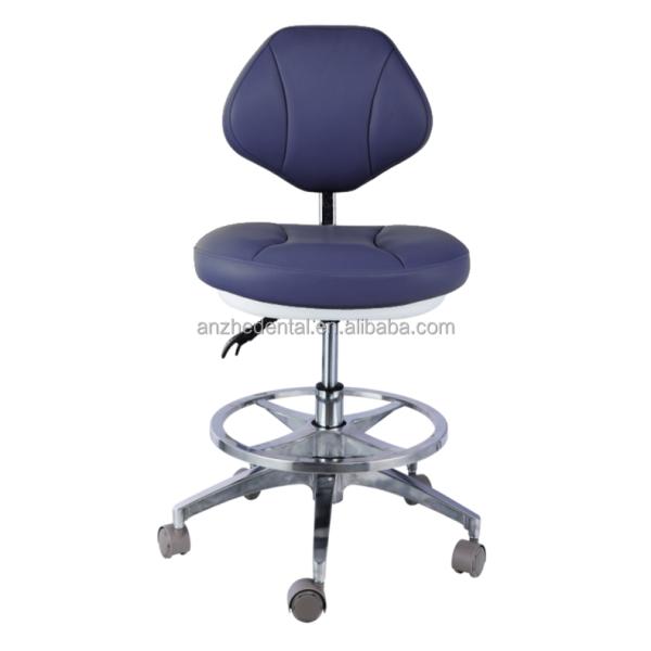 360 graus de rotação assistente dentário cadeira confortável assento banquinho dentista com encosto