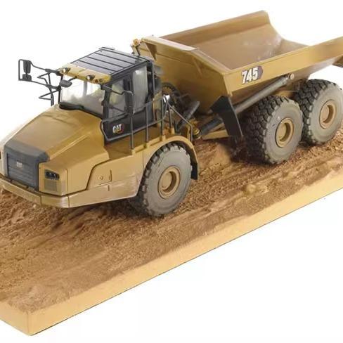 DM 1:50 Scale Articulated Truck Weathered Dump Truck Model 85704 Diecast Collectible