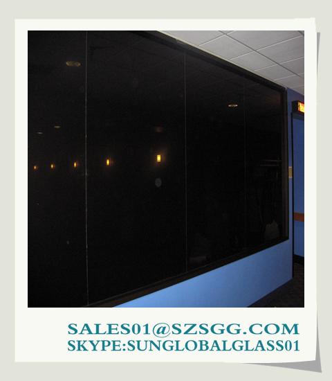 High quality 6mm dark Grey Float Glass tinted glass