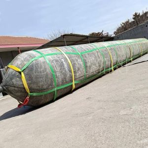 Bolsas de aire de goma para salvamento marítimo ISO14409, bolsas cilíndricas