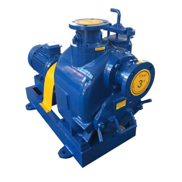 Suction Stroke 7.6 M Electric Self-Priming Pump 3 Inch Electric Motor Driven Self Suction Sewage Pump
