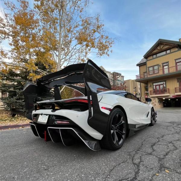 GTR Style 720s Wide Body Kit Mclaren Senna Body Kit Front Bumper Carbon Fiber